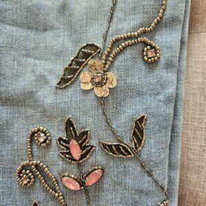 Embellished jeans